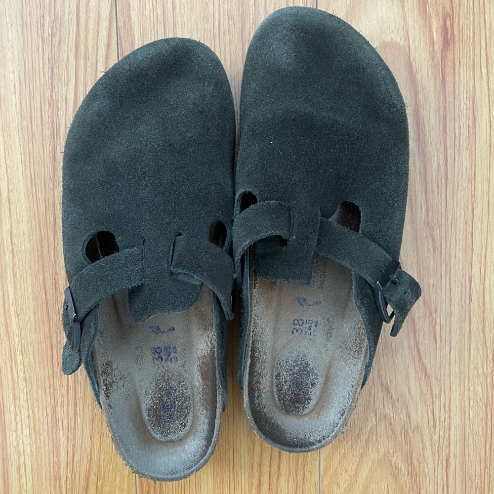 Suede Birkenstocks- size 38